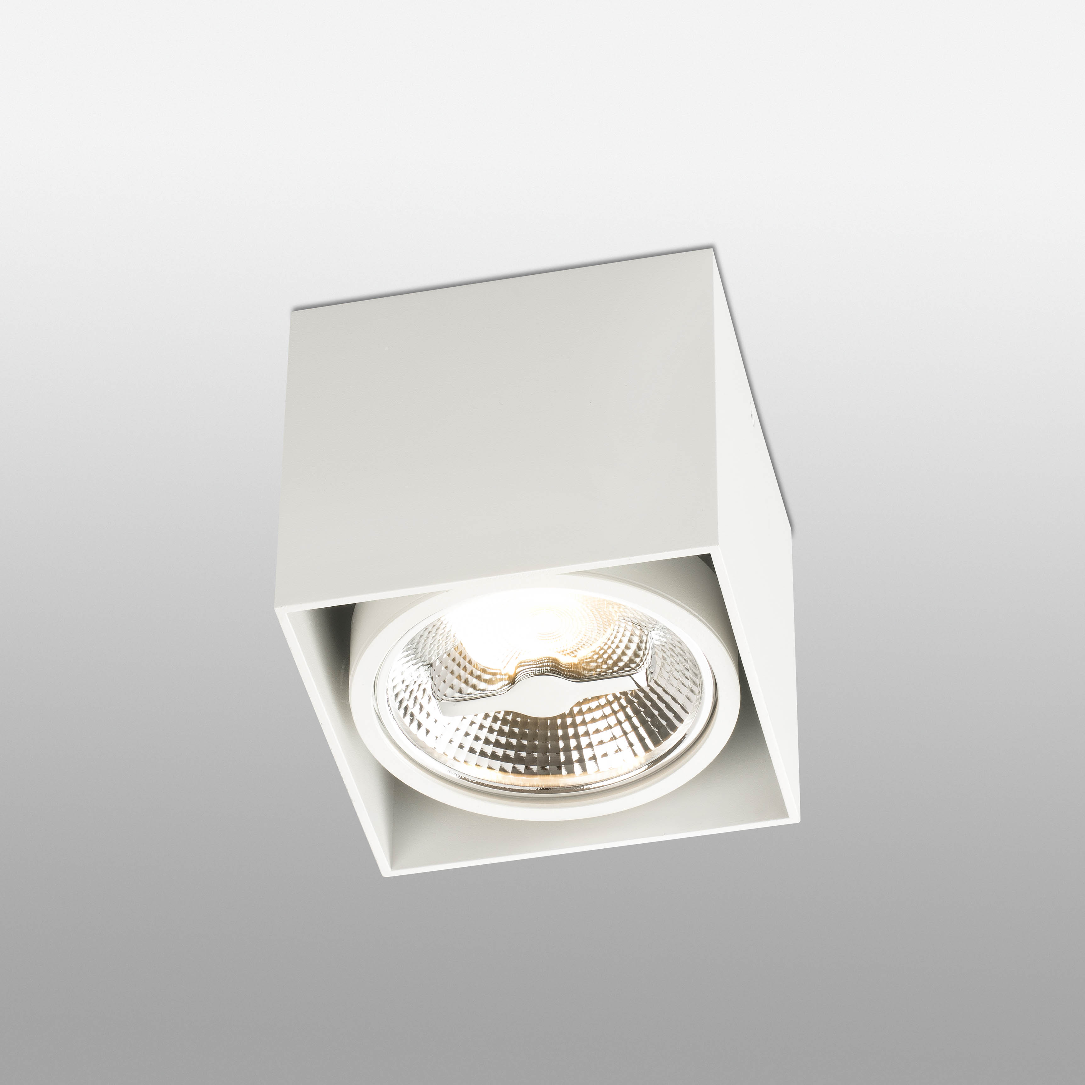 Juvi Iluminación - Plafón Tecto-1 AR 111 blanco Faro